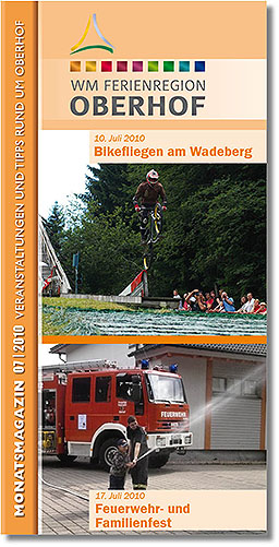 Magazin Ferienregion-Oberhof Juli 2010
